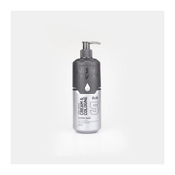 Nish Man Cream&Cologne borotválkozás utáni balzsam (05) Invisible Touch 400ml