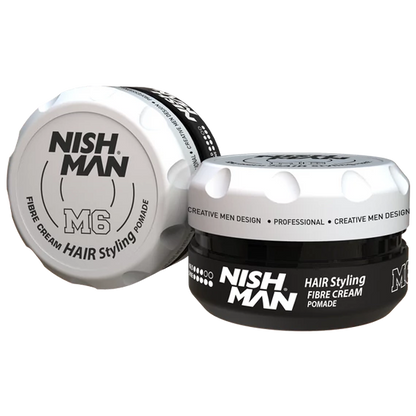 Nish Man hajformázó (F1) Fibre Cream Pomade 100ml