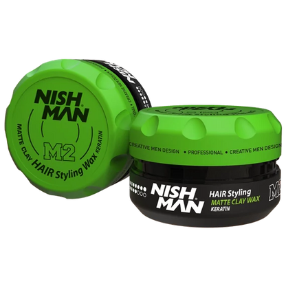 Nish Man hajformázó (M2) Matte Clay Wax 100ml