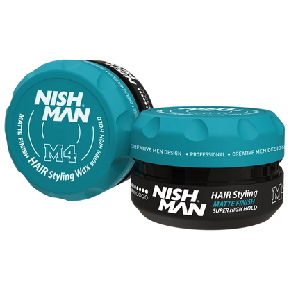 Nish Man hajformázó (M4) Matte Super Hold Wax 100ml
