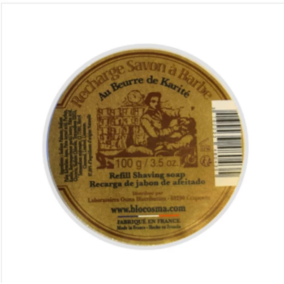 Osma Shaving Soap Refill With Shea Butter borotva szappan 100g