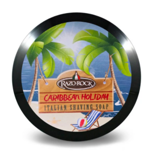 Razorock Caribbean Holiday Shaving Soap borotválkozó szappan 150ml