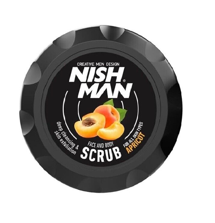 Nish Man Apricot test és arcradír 300ml