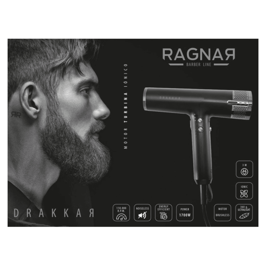 Ragnar DRAKKAR professzionális hajszárító (digitális motorral)