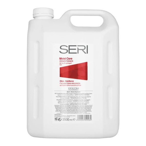 SERI MOIST CORE Nutri-Moist balzsam sérült, száraz, töredezett hajra 3500ml