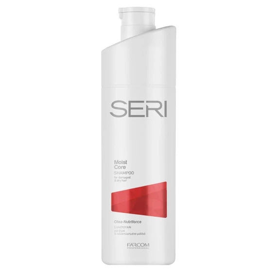 SERI MOIST CORE Olea-Nutriforce sampon, száraz, töredezett, sérült hajra 1000ml