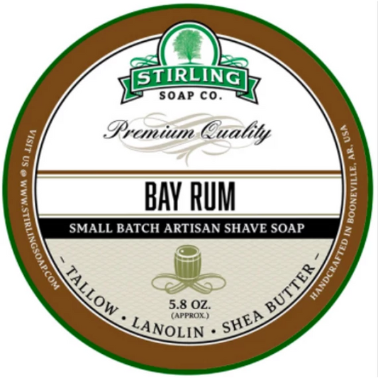 Stirling Shaving Soap Bay Rum borotválkozó szappan 170ml