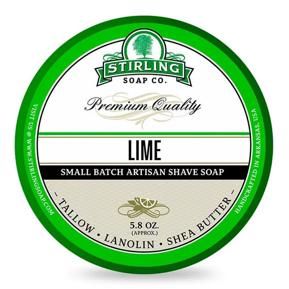 Stirling Shaving Soap Lime borotválkozó szappan 170ml